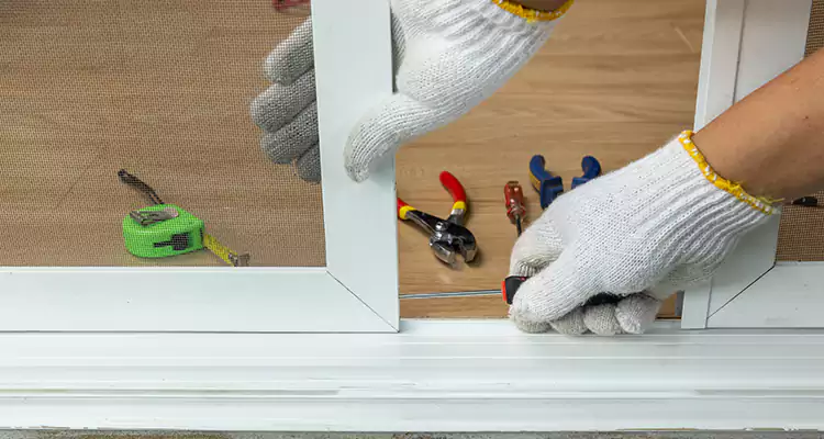 Sliding Glass Door Off Rails Repair in Tarpon Springs, FL